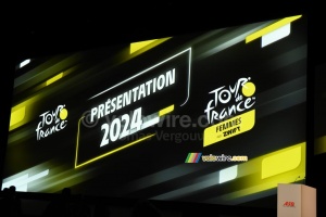 The logo of the presentation of the Tour de France 2024 (7627x)