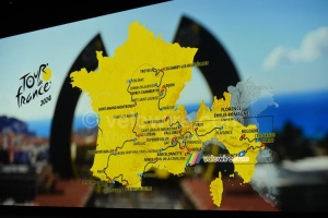 The Tour de France 2024 race route (7974x)